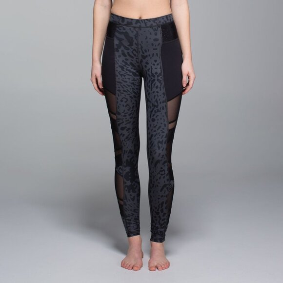 Lululemon Just Breathe Animal Print Legging - Picture 1 of 9
